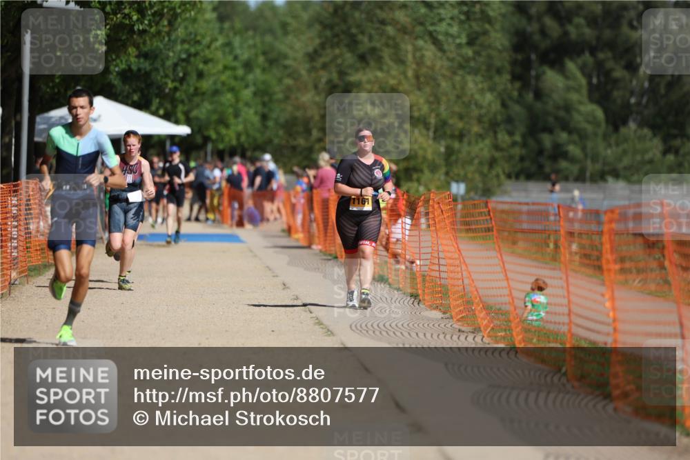 07.09.2025 - 19. Norderstedt Triathlon Michael Strokosch http://msf.ph/oto/8807577 07.09.2025 12:13:24 Laufen 184, 229, 1182, 1190 meine-sportfotos.de