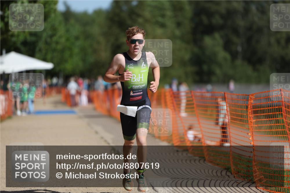 07.09.2025 - 19. Norderstedt Triathlon Michael Strokosch http://msf.ph/oto/8807619 07.09.2025 11:30:53 Laufen 1180, 1188 meine-sportfotos.de