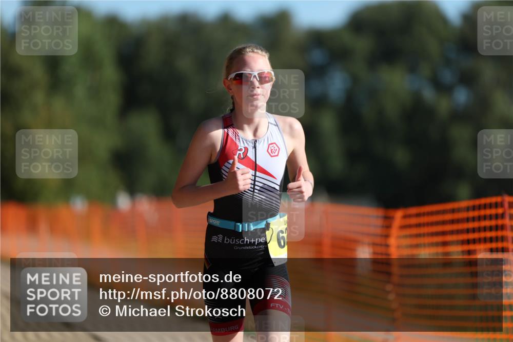 07.09.2025 - 19. Norderstedt Triathlon Michael Strokosch http://msf.ph/oto/8808072 07.09.2025 09:50:40 Laufen 628 meine-sportfotos.de