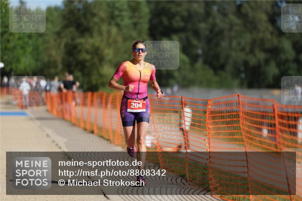 07.09.2025 - 19. Norderstedt Triathlon Michael Strokosch http://msf.ph/oto/8808342 07.09.2025 11:32:48 Laufen 204 meine-sportfotos.de