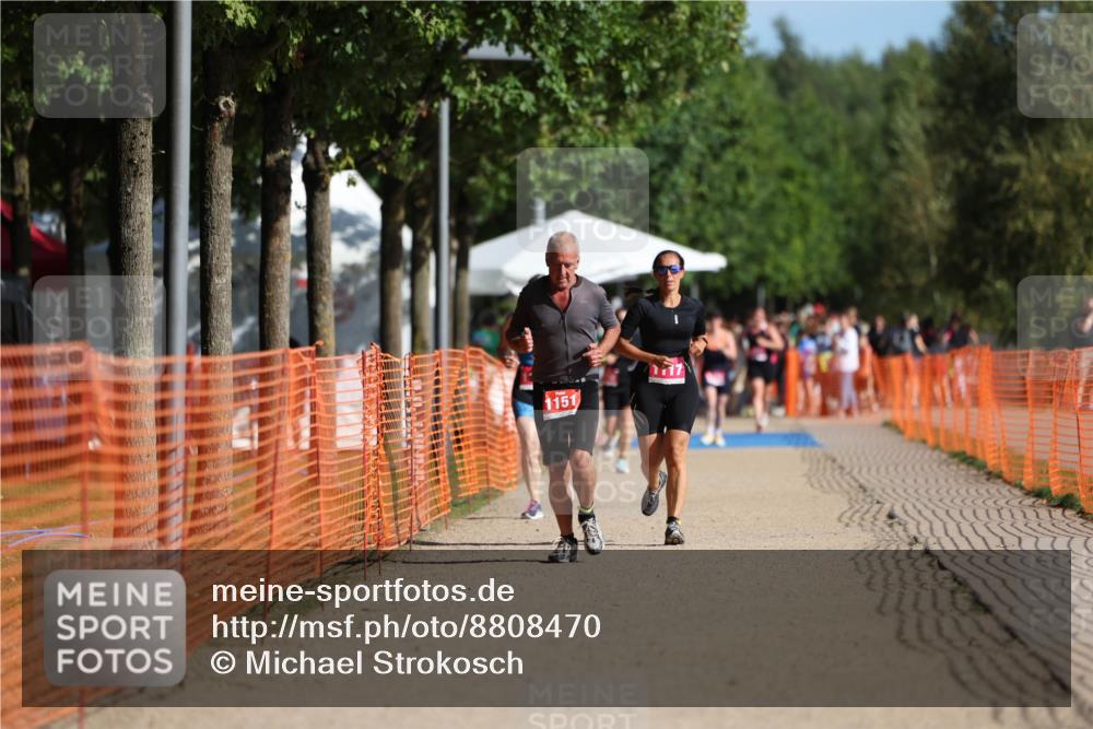 07.09.2025 - 19. Norderstedt Triathlon Michael Strokosch http://msf.ph/oto/8808470 07.09.2025 10:31:34 Laufen 1151 meine-sportfotos.de