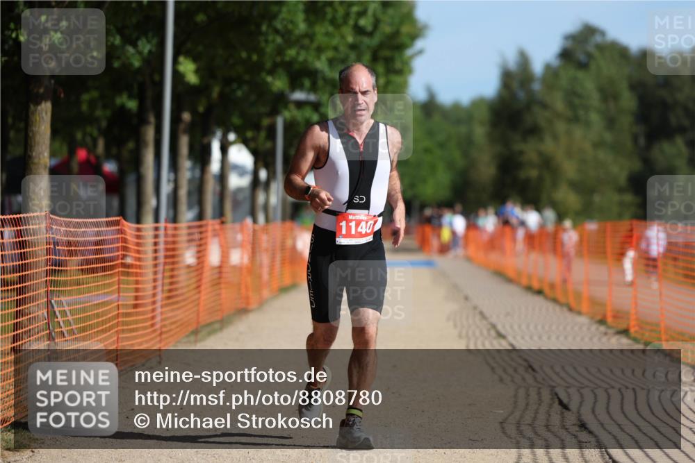 07.09.2025 - 19. Norderstedt Triathlon Michael Strokosch http://msf.ph/oto/8808780 07.09.2025 10:32:46 Laufen 1140 meine-sportfotos.de