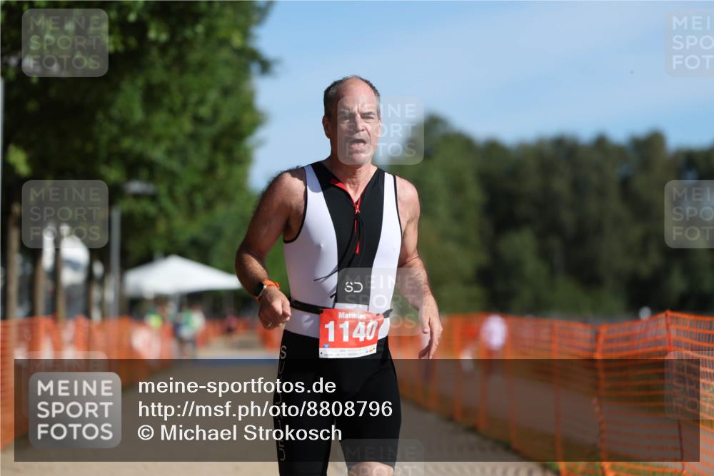 07.09.2025 - 19. Norderstedt Triathlon Michael Strokosch http://msf.ph/oto/8808796 07.09.2025 10:32:47 Laufen 1140 meine-sportfotos.de