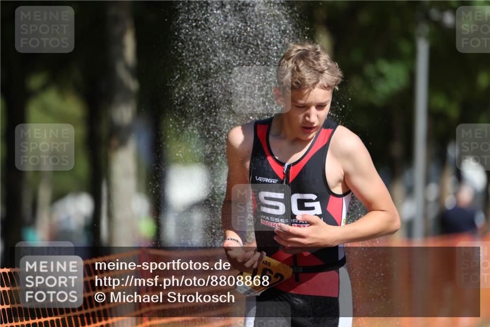 07.09.2025 - 19. Norderstedt Triathlon Michael Strokosch http://msf.ph/oto/8808868 07.09.2025 11:35:24 Laufen 1162, 1172 meine-sportfotos.de