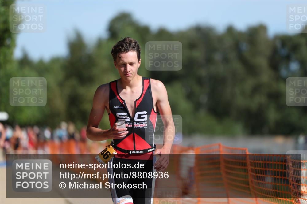 07.09.2025 - 19. Norderstedt Triathlon Michael Strokosch http://msf.ph/oto/8808936 07.09.2025 11:35:47 Laufen 1179, 1186 meine-sportfotos.de