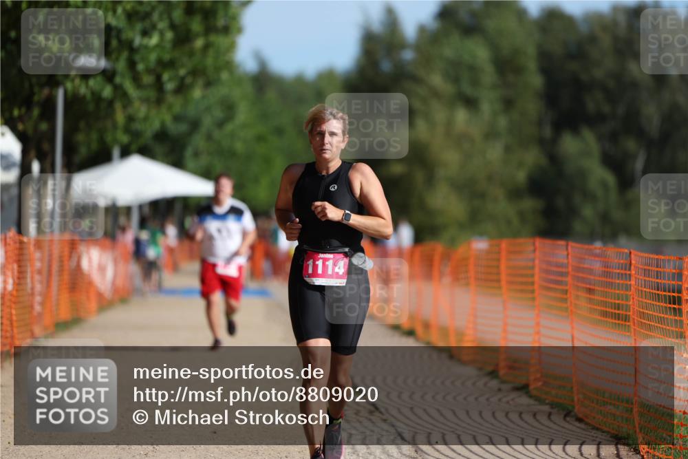 07.09.2025 - 19. Norderstedt Triathlon Michael Strokosch http://msf.ph/oto/8809020 07.09.2025 10:35:08 Laufen 1114 meine-sportfotos.de