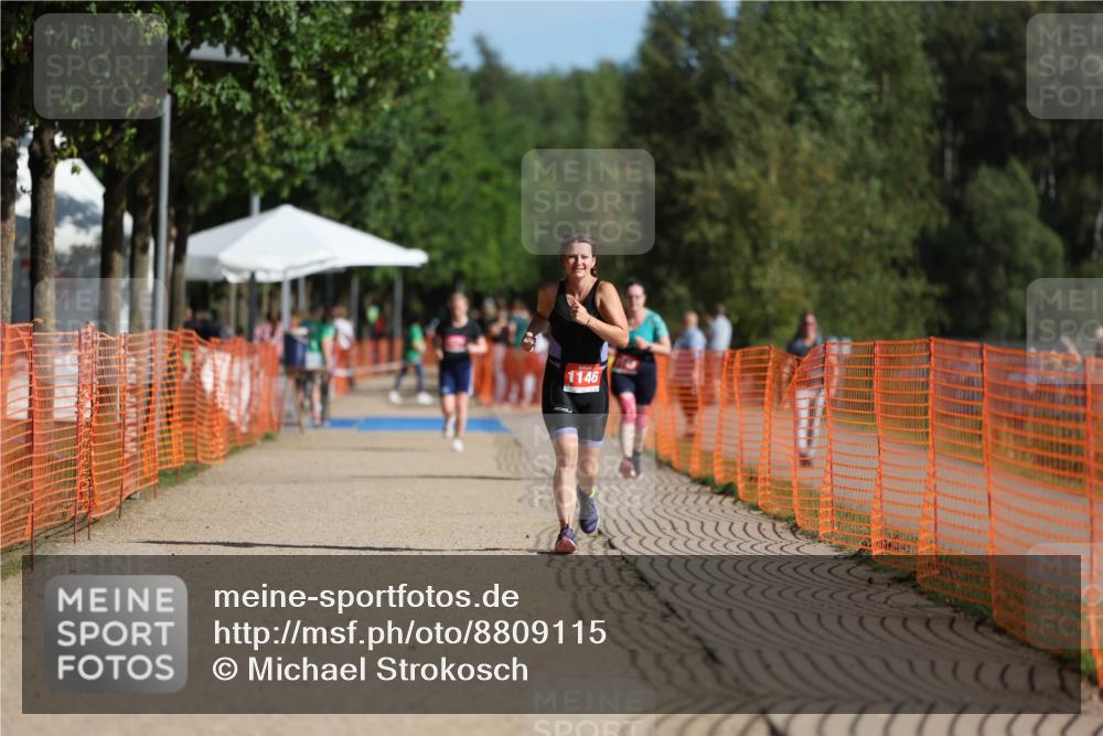 07.09.2025 - 19. Norderstedt Triathlon Michael Strokosch http://msf.ph/oto/8809115 07.09.2025 10:35:25 Laufen 1146 meine-sportfotos.de