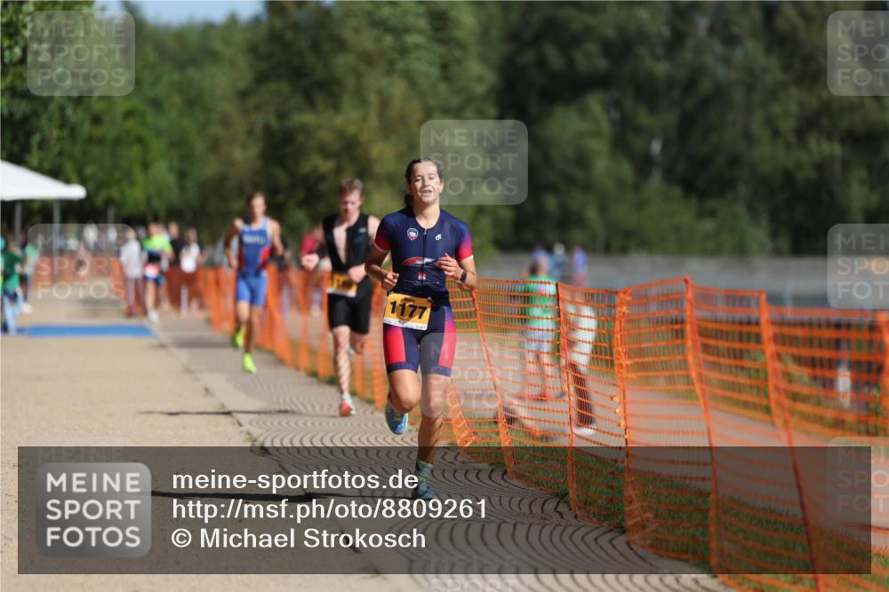 07.09.2025 - 19. Norderstedt Triathlon Michael Strokosch http://msf.ph/oto/8809261 07.09.2025 11:36:36 Laufen 1165, 1166, 1177 meine-sportfotos.de