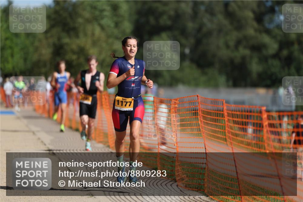 07.09.2025 - 19. Norderstedt Triathlon Michael Strokosch http://msf.ph/oto/8809283 07.09.2025 11:36:37 Laufen 1165, 1166, 1177 meine-sportfotos.de