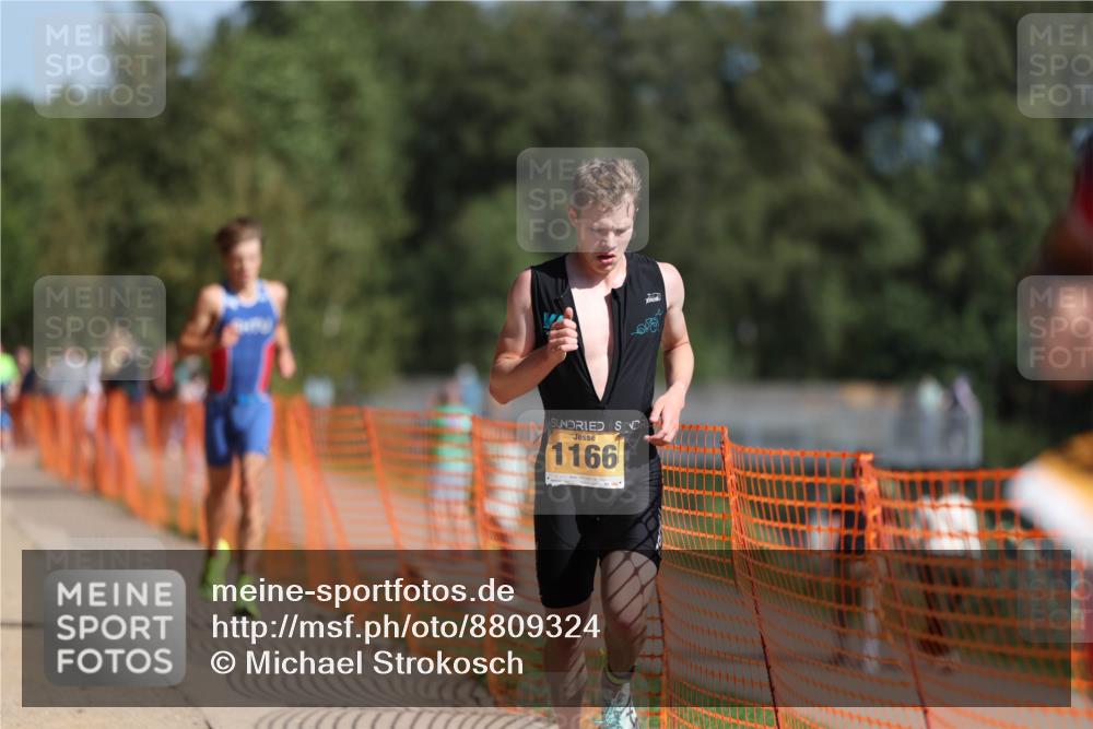 07.09.2025 - 19. Norderstedt Triathlon Michael Strokosch http://msf.ph/oto/8809324 07.09.2025 11:36:40 Laufen 1165, 1166, 1177 meine-sportfotos.de