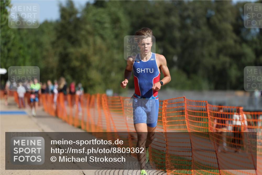 07.09.2025 - 19. Norderstedt Triathlon Michael Strokosch http://msf.ph/oto/8809362 07.09.2025 11:36:43 Laufen 1165, 1166, 1177 meine-sportfotos.de