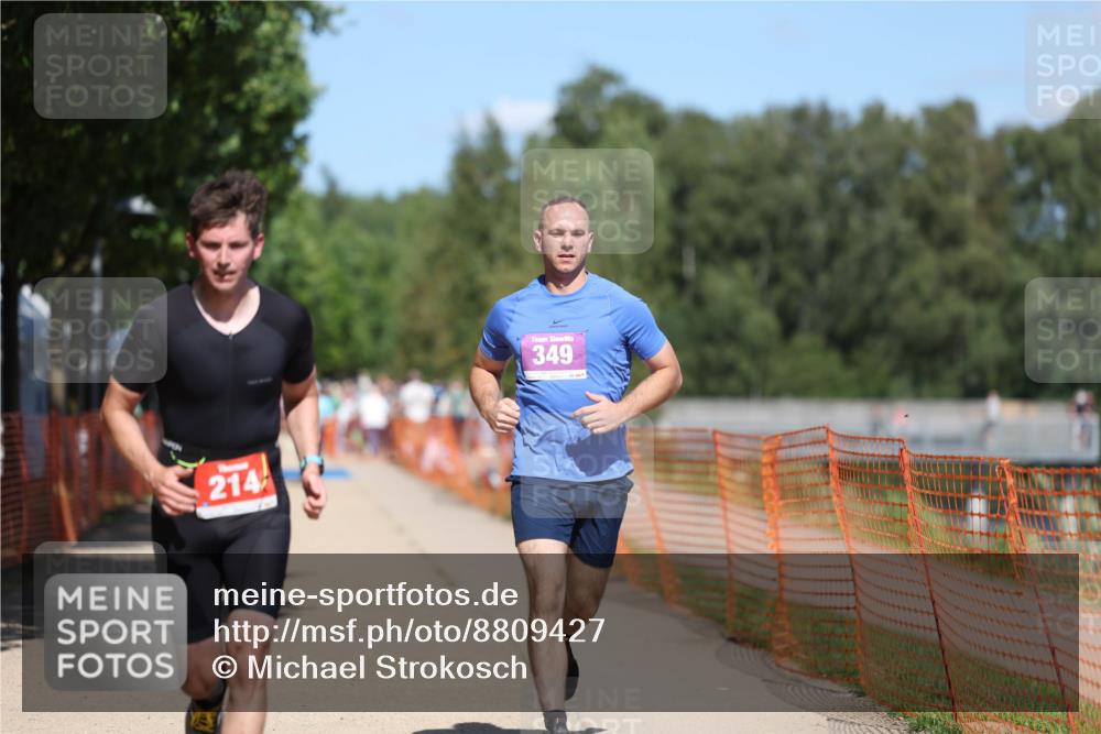 07.09.2025 - 19. Norderstedt Triathlon Michael Strokosch http://msf.ph/oto/8809427 07.09.2025 13:23:53 Laufen 214, 349 meine-sportfotos.de
