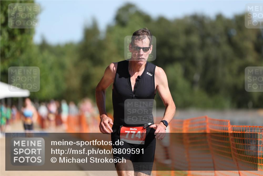 07.09.2025 - 19. Norderstedt Triathlon Michael Strokosch http://msf.ph/oto/8809591 07.09.2025 11:37:30 Laufen 774 meine-sportfotos.de