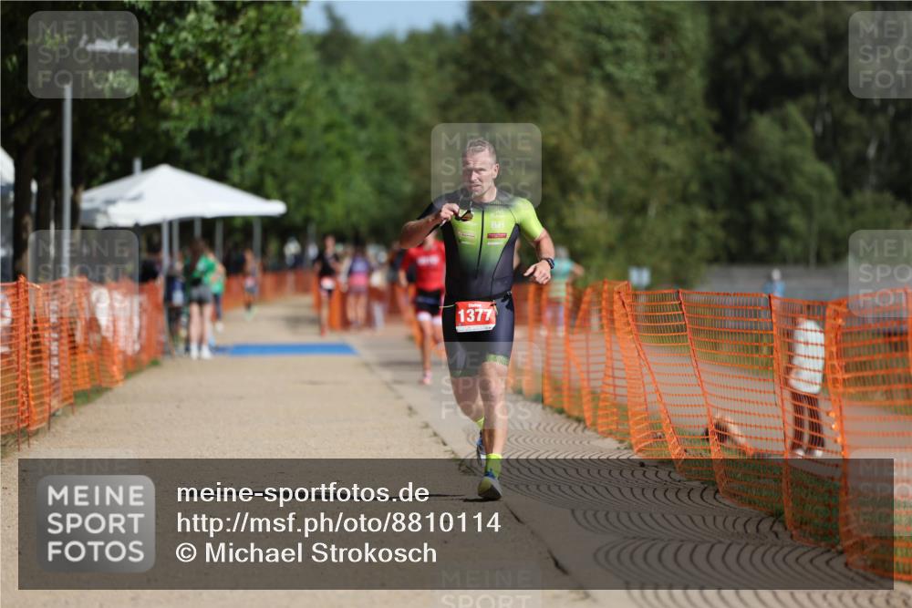 07.09.2025 - 19. Norderstedt Triathlon Michael Strokosch http://msf.ph/oto/8810114 07.09.2025 11:39:00 Laufen 1184, 1377 meine-sportfotos.de
