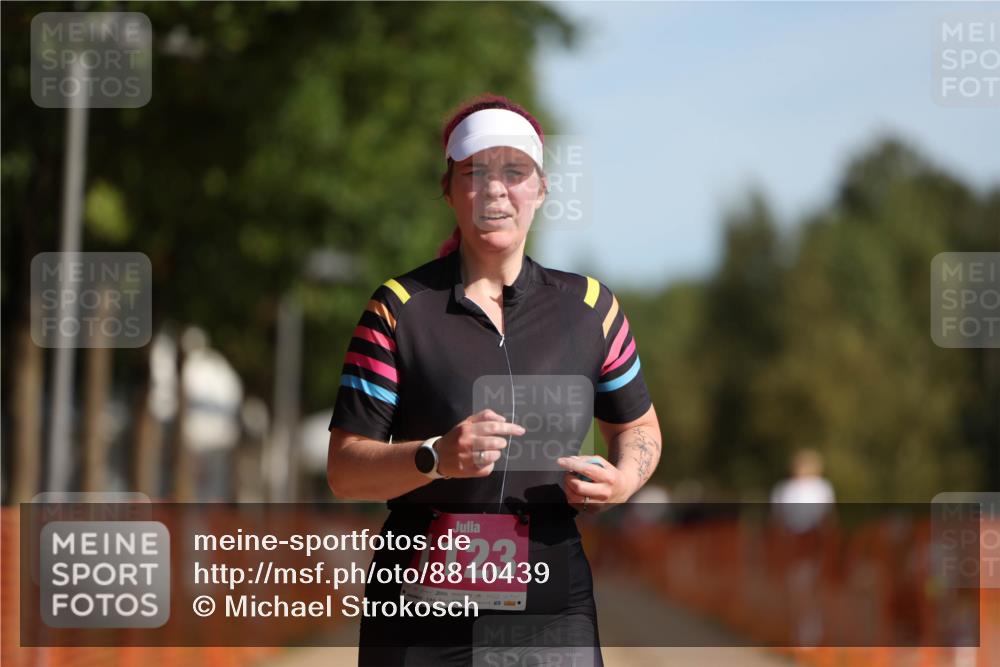 07.09.2025 - 19. Norderstedt Triathlon Michael Strokosch http://msf.ph/oto/8810439 07.09.2025 10:40:26 Laufen 645, 1123 meine-sportfotos.de