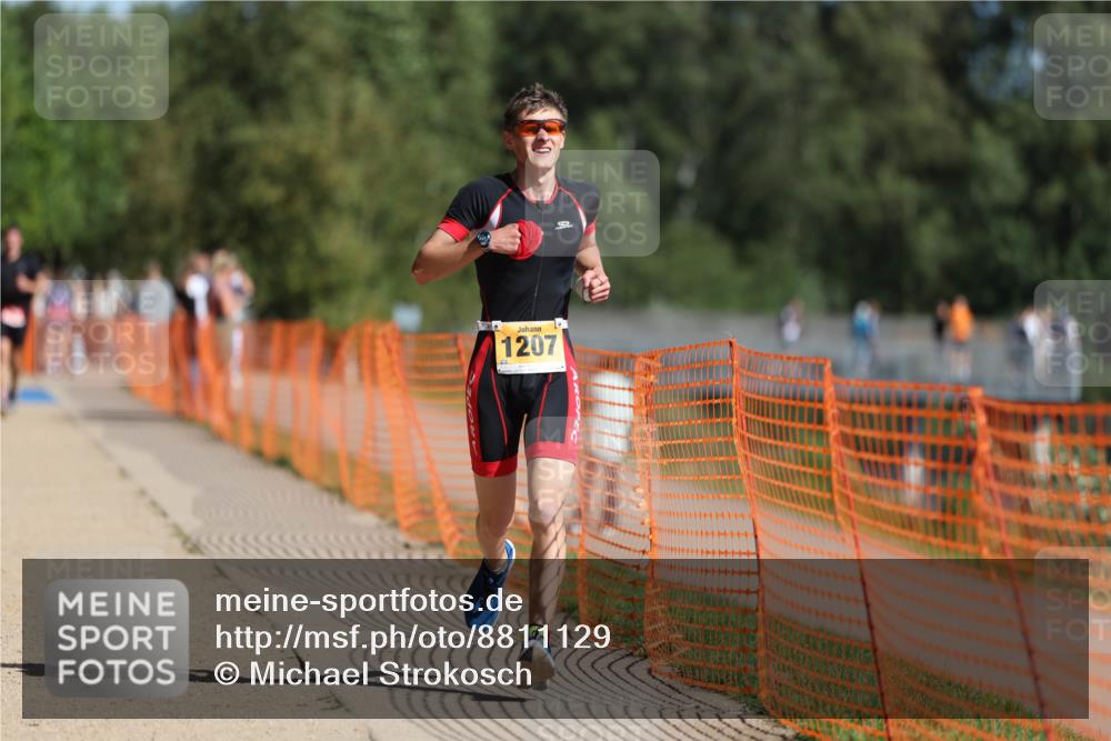07.09.2025 - 19. Norderstedt Triathlon Michael Strokosch http://msf.ph/oto/8811129 07.09.2025 11:39:59 Laufen 199, 1207 meine-sportfotos.de