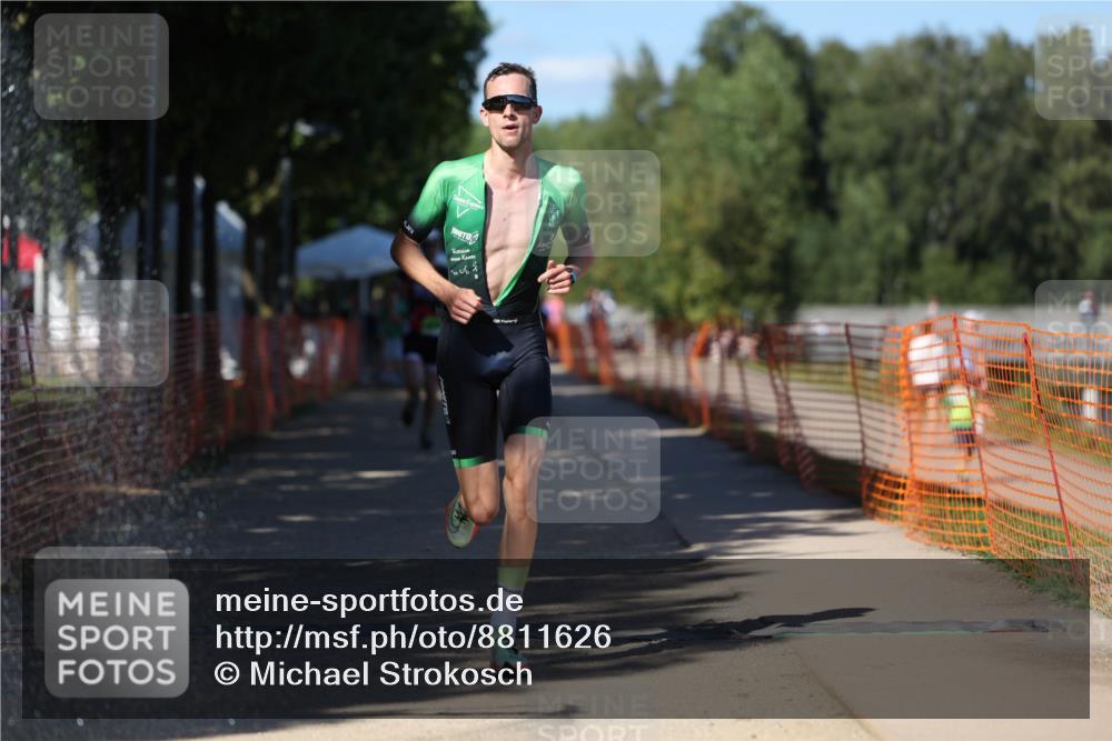 07.09.2025 - 19. Norderstedt Triathlon Michael Strokosch http://msf.ph/oto/8811626 07.09.2025 15:21:29 Laufen  meine-sportfotos.de