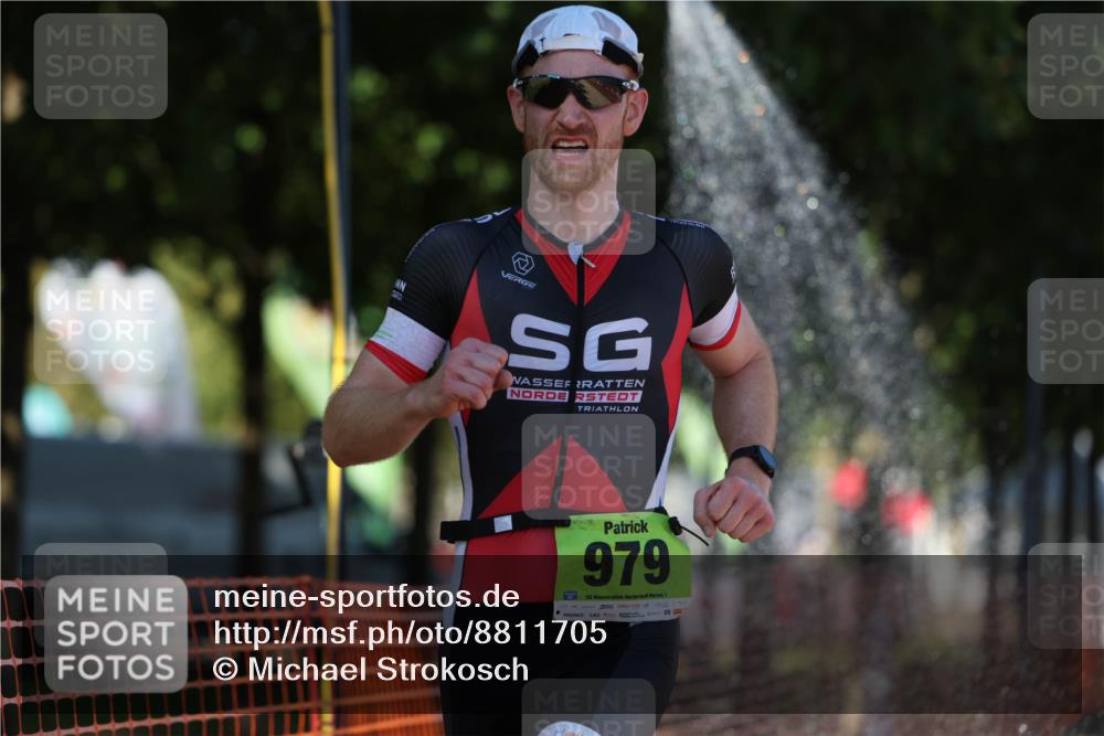 07.09.2025 - 19. Norderstedt Triathlon Michael Strokosch http://msf.ph/oto/8811705 07.09.2025 15:21:35 Laufen  meine-sportfotos.de