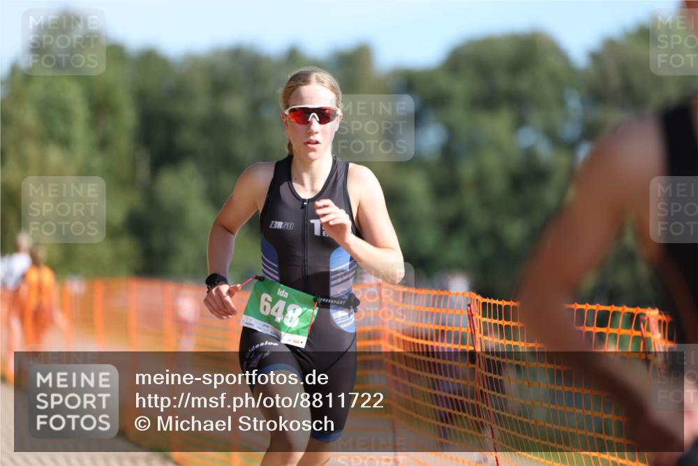 07.09.2025 - 19. Norderstedt Triathlon Michael Strokosch http://msf.ph/oto/8811722 07.09.2025 10:42:19 Laufen 68, 648 meine-sportfotos.de
