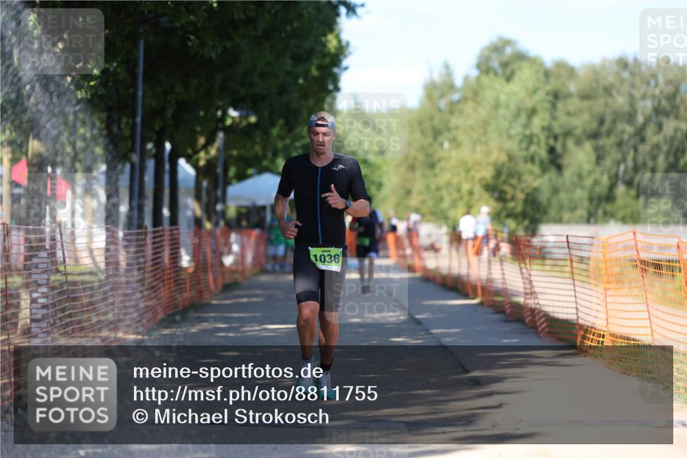 07.09.2025 - 19. Norderstedt Triathlon Michael Strokosch http://msf.ph/oto/8811755 07.09.2025 15:21:51 Laufen  meine-sportfotos.de