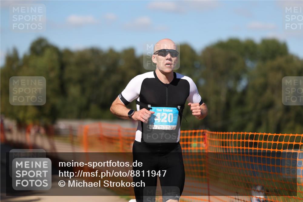 07.09.2025 - 19. Norderstedt Triathlon Michael Strokosch http://msf.ph/oto/8811947 07.09.2025 15:22:26 Laufen 420 meine-sportfotos.de