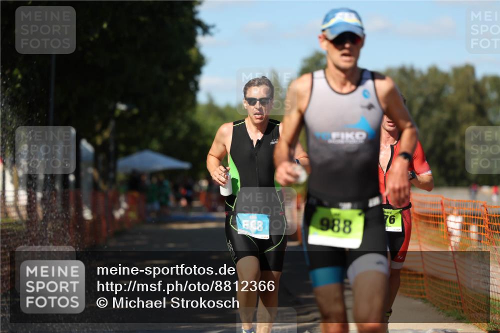 07.09.2025 - 19. Norderstedt Triathlon Michael Strokosch http://msf.ph/oto/8812366 07.09.2025 15:23:41 Laufen 888 meine-sportfotos.de