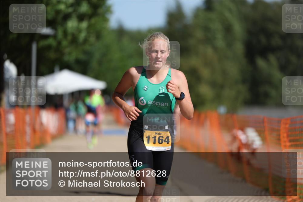 07.09.2025 - 19. Norderstedt Triathlon Michael Strokosch http://msf.ph/oto/8812628 07.09.2025 11:42:02 Laufen 1164, 1180 meine-sportfotos.de