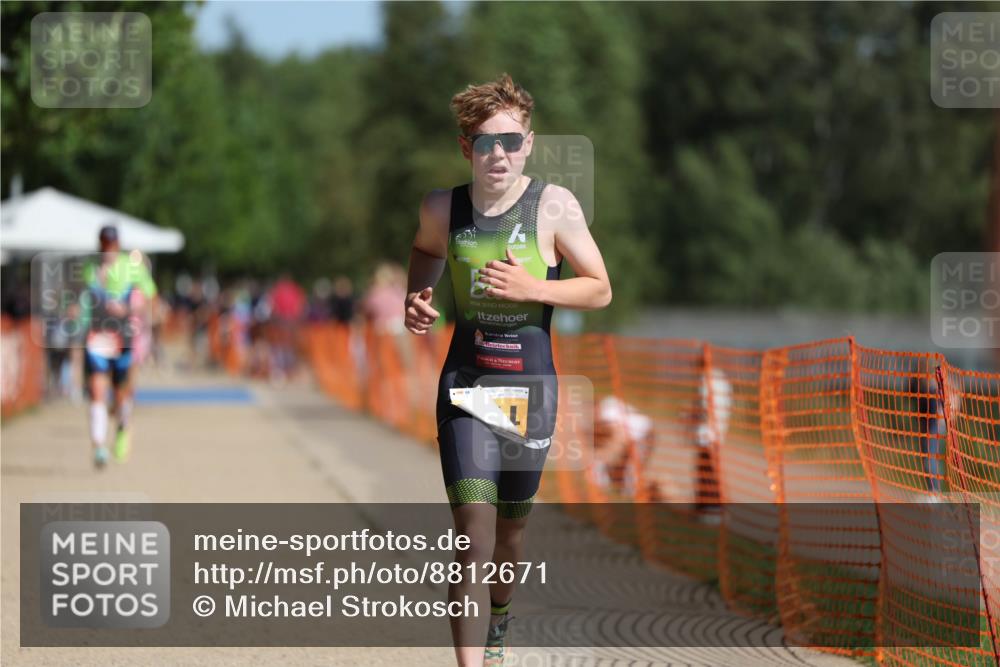 07.09.2025 - 19. Norderstedt Triathlon Michael Strokosch http://msf.ph/oto/8812671 07.09.2025 11:42:03 Laufen 200, 1164, 1180 meine-sportfotos.de
