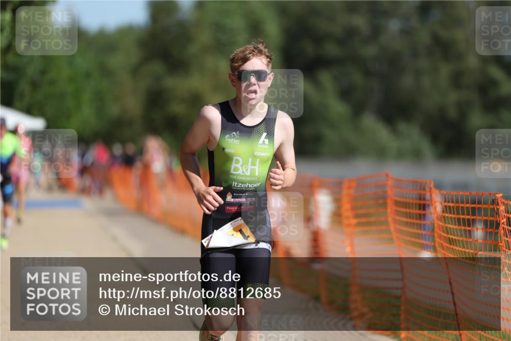 07.09.2025 - 19. Norderstedt Triathlon Michael Strokosch http://msf.ph/oto/8812685 07.09.2025 11:42:04 Laufen 200, 1164, 1180 meine-sportfotos.de