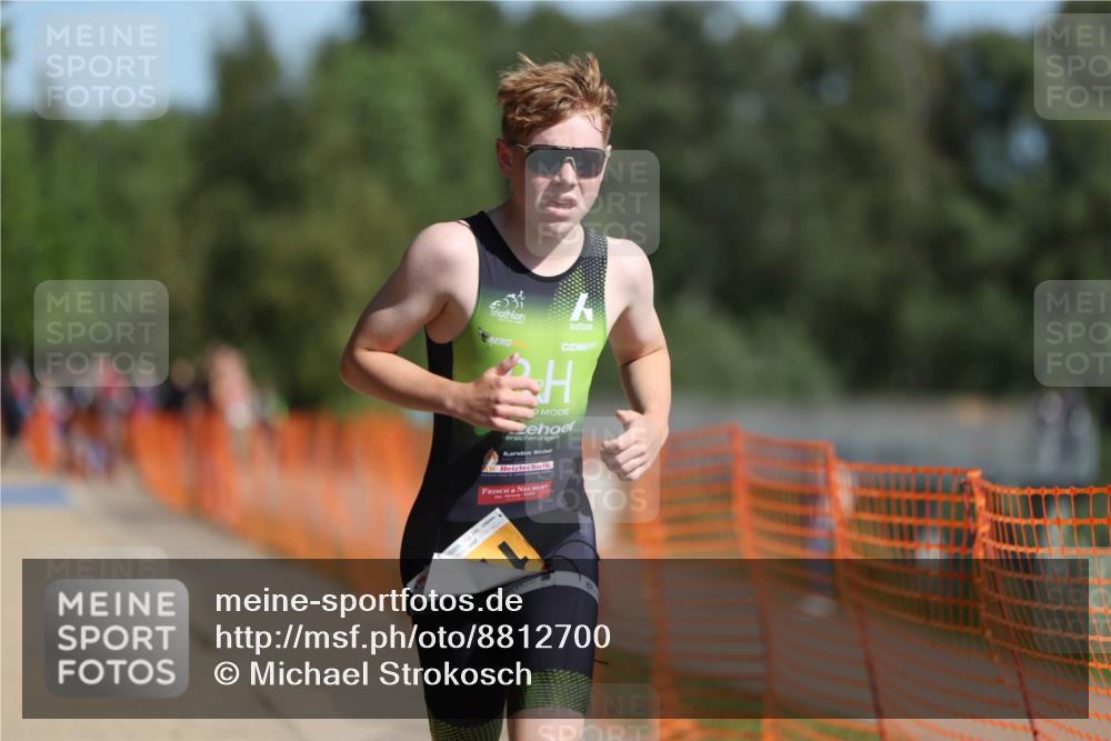 07.09.2025 - 19. Norderstedt Triathlon Michael Strokosch http://msf.ph/oto/8812700 07.09.2025 11:42:05 Laufen 200, 1164, 1180 meine-sportfotos.de