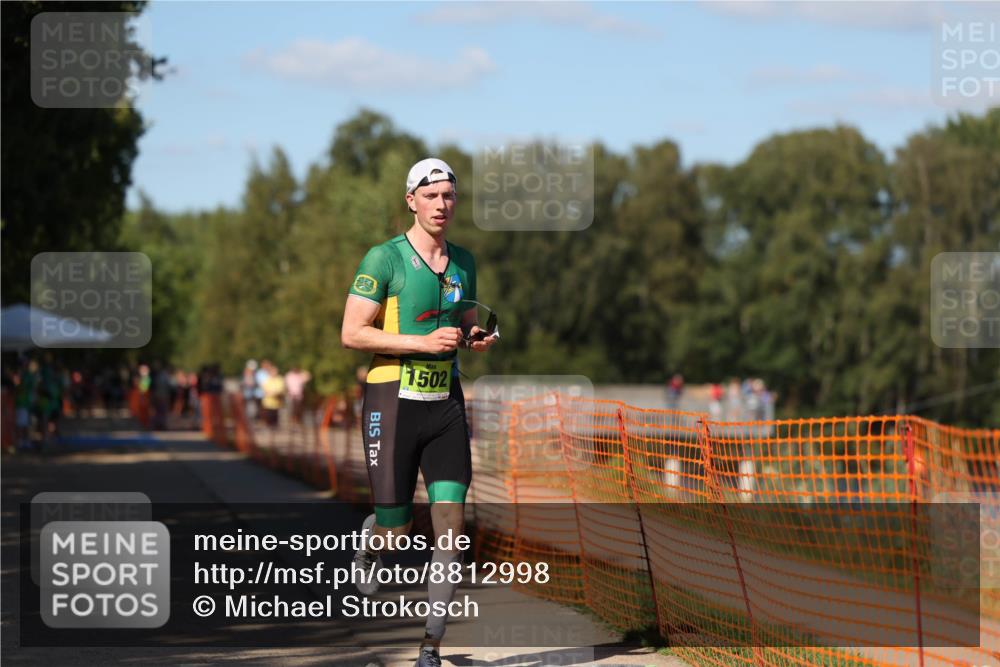 07.09.2025 - 19. Norderstedt Triathlon Michael Strokosch http://msf.ph/oto/8812998 07.09.2025 15:26:02 Laufen 1502 meine-sportfotos.de