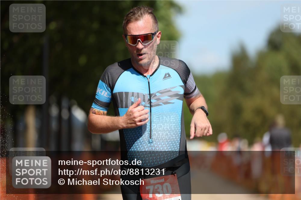 07.09.2025 - 19. Norderstedt Triathlon Michael Strokosch http://msf.ph/oto/8813231 07.09.2025 12:51:49 Laufen 195, 730 meine-sportfotos.de
