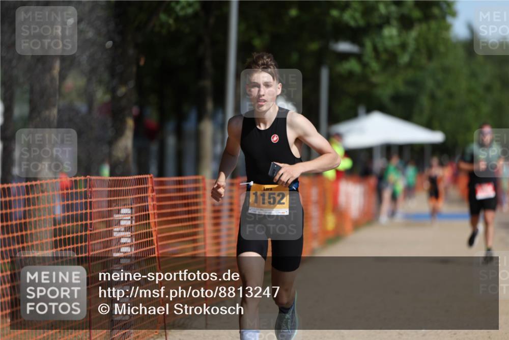 07.09.2025 - 19. Norderstedt Triathlon Michael Strokosch http://msf.ph/oto/8813247 07.09.2025 11:42:35 Laufen 1152, 1395 meine-sportfotos.de
