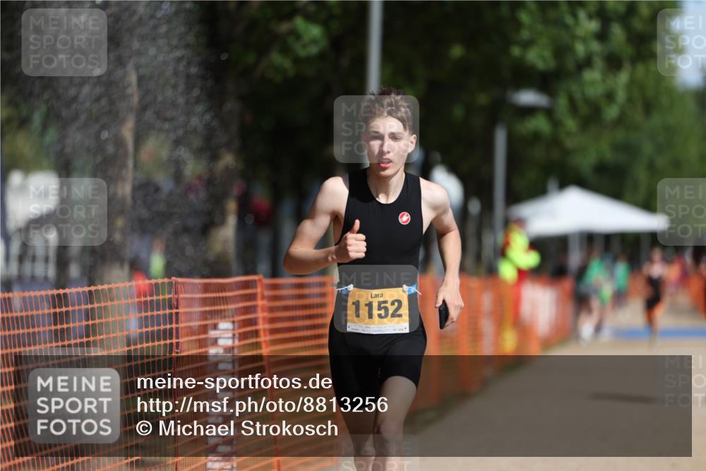 07.09.2025 - 19. Norderstedt Triathlon Michael Strokosch http://msf.ph/oto/8813256 07.09.2025 11:42:35 Laufen 1152, 1395 meine-sportfotos.de