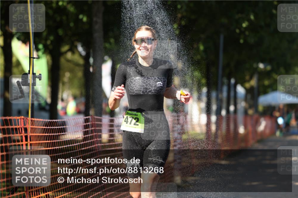 07.09.2025 - 19. Norderstedt Triathlon Michael Strokosch http://msf.ph/oto/8813268 07.09.2025 15:26:56 Laufen 391, 472 meine-sportfotos.de