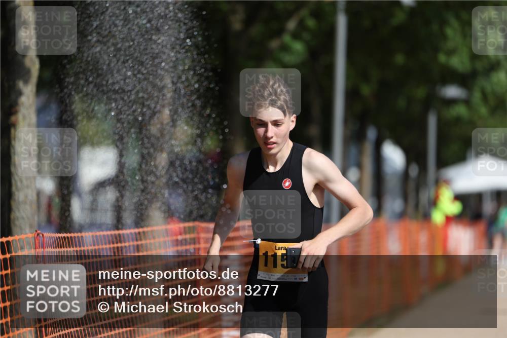 07.09.2025 - 19. Norderstedt Triathlon Michael Strokosch http://msf.ph/oto/8813277 07.09.2025 11:42:36 Laufen 1152, 1395 meine-sportfotos.de