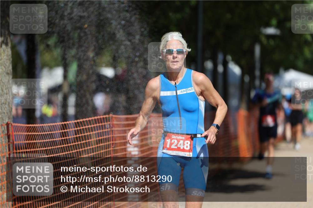 07.09.2025 - 19. Norderstedt Triathlon Michael Strokosch http://msf.ph/oto/8813290 07.09.2025 12:52:04 Laufen 856, 1248 meine-sportfotos.de