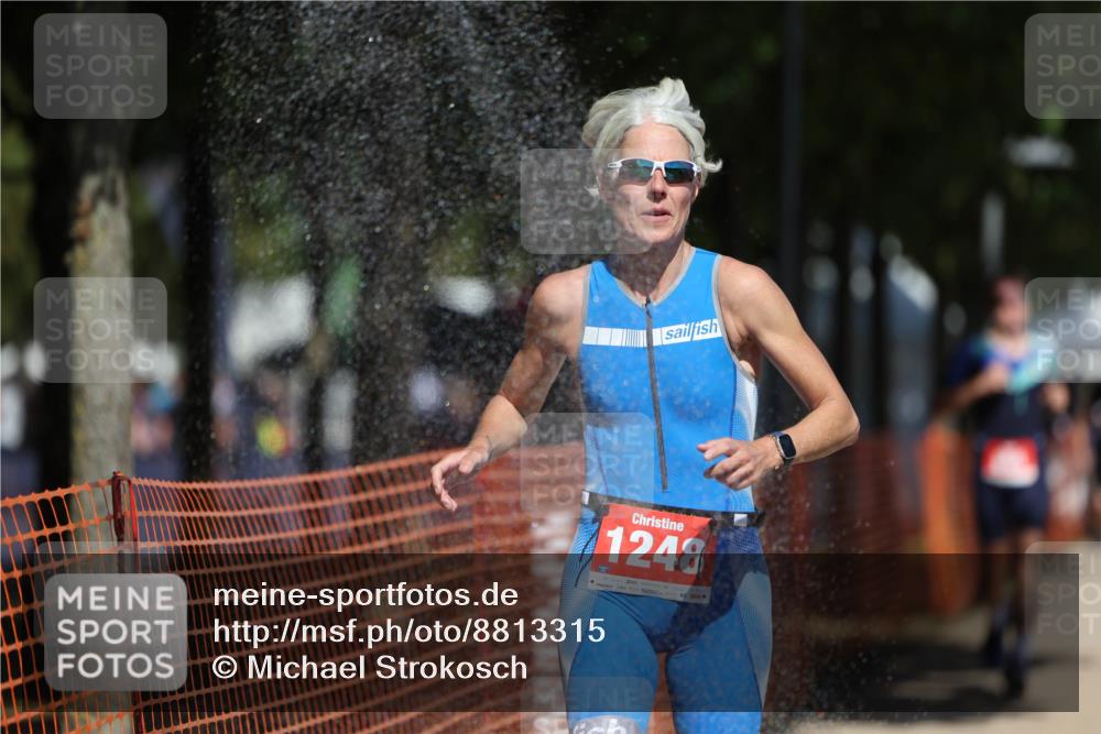 07.09.2025 - 19. Norderstedt Triathlon Michael Strokosch http://msf.ph/oto/8813315 07.09.2025 12:52:04 Laufen 856, 1248 meine-sportfotos.de