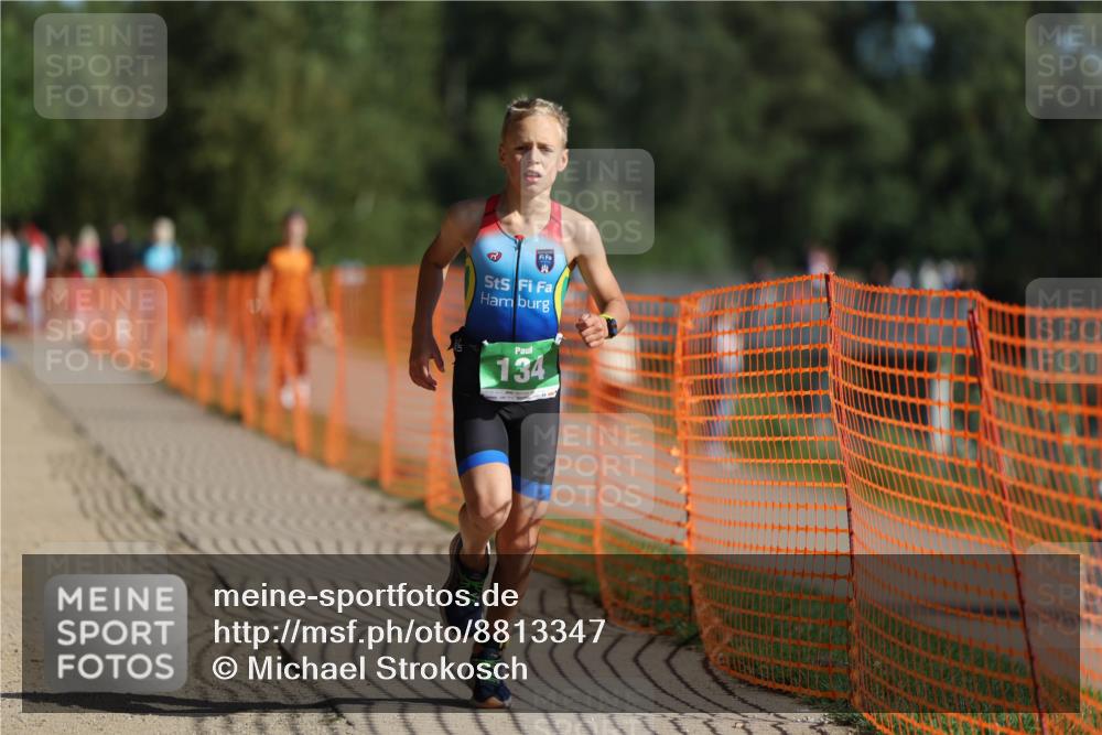 07.09.2025 - 19. Norderstedt Triathlon Michael Strokosch http://msf.ph/oto/8813347 07.09.2025 10:44:12 Laufen 96, 134 meine-sportfotos.de