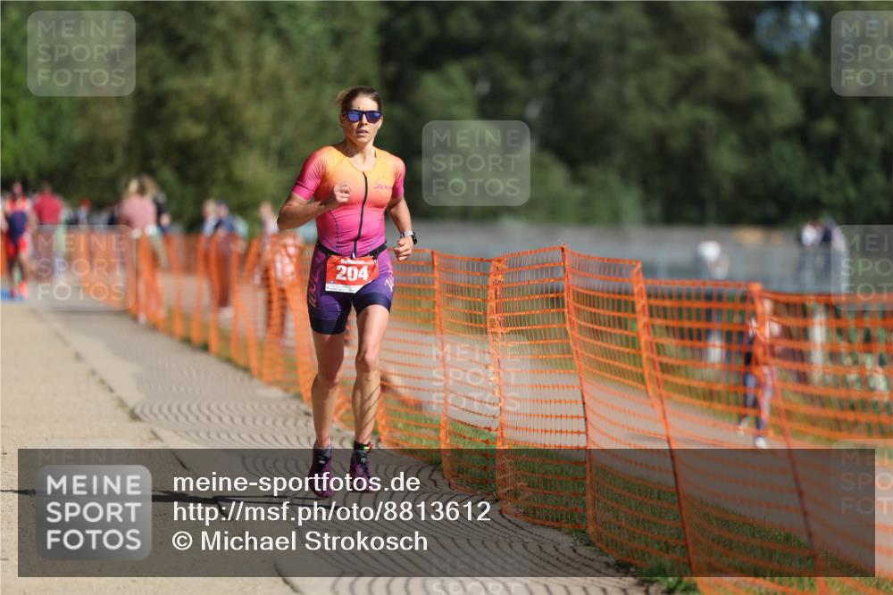 07.09.2025 - 19. Norderstedt Triathlon Michael Strokosch http://msf.ph/oto/8813612 07.09.2025 11:43:02 Laufen 204 meine-sportfotos.de