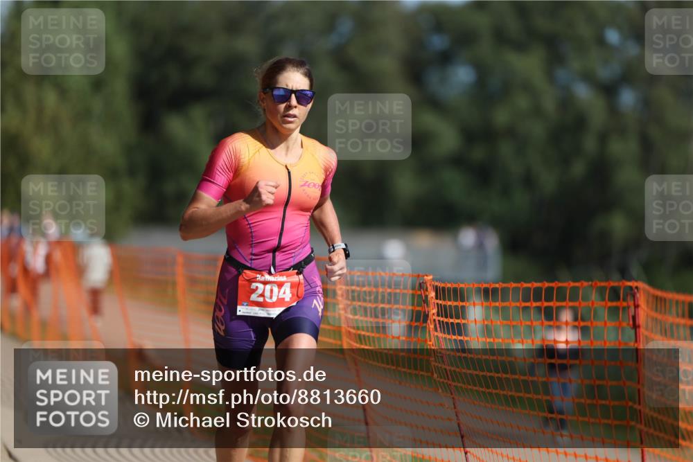 07.09.2025 - 19. Norderstedt Triathlon Michael Strokosch http://msf.ph/oto/8813660 07.09.2025 11:43:04 Laufen 204 meine-sportfotos.de