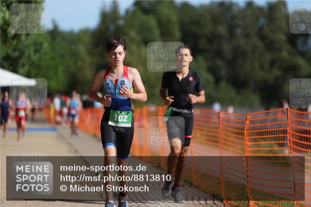 07.09.2025 - 19. Norderstedt Triathlon Michael Strokosch http://msf.ph/oto/8813810 07.09.2025 10:44:49 Laufen 102, 651 meine-sportfotos.de