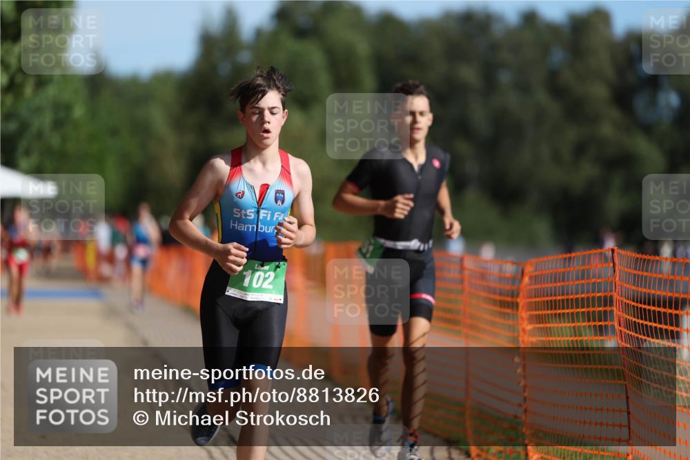 07.09.2025 - 19. Norderstedt Triathlon Michael Strokosch http://msf.ph/oto/8813826 07.09.2025 10:44:49 Laufen 102, 651 meine-sportfotos.de