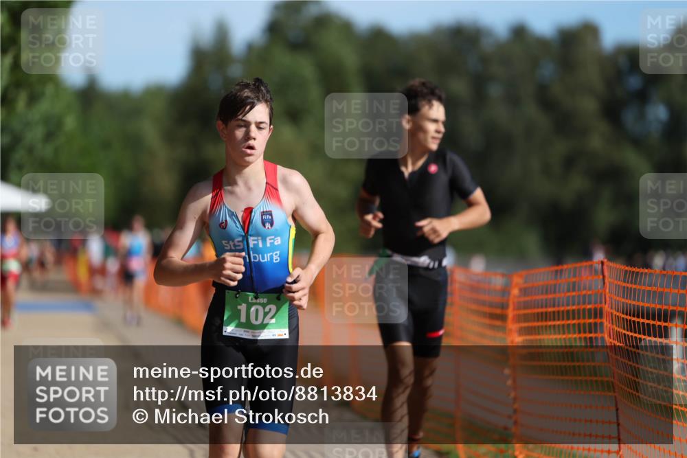 07.09.2025 - 19. Norderstedt Triathlon Michael Strokosch http://msf.ph/oto/8813834 07.09.2025 10:44:50 Laufen 102, 651 meine-sportfotos.de