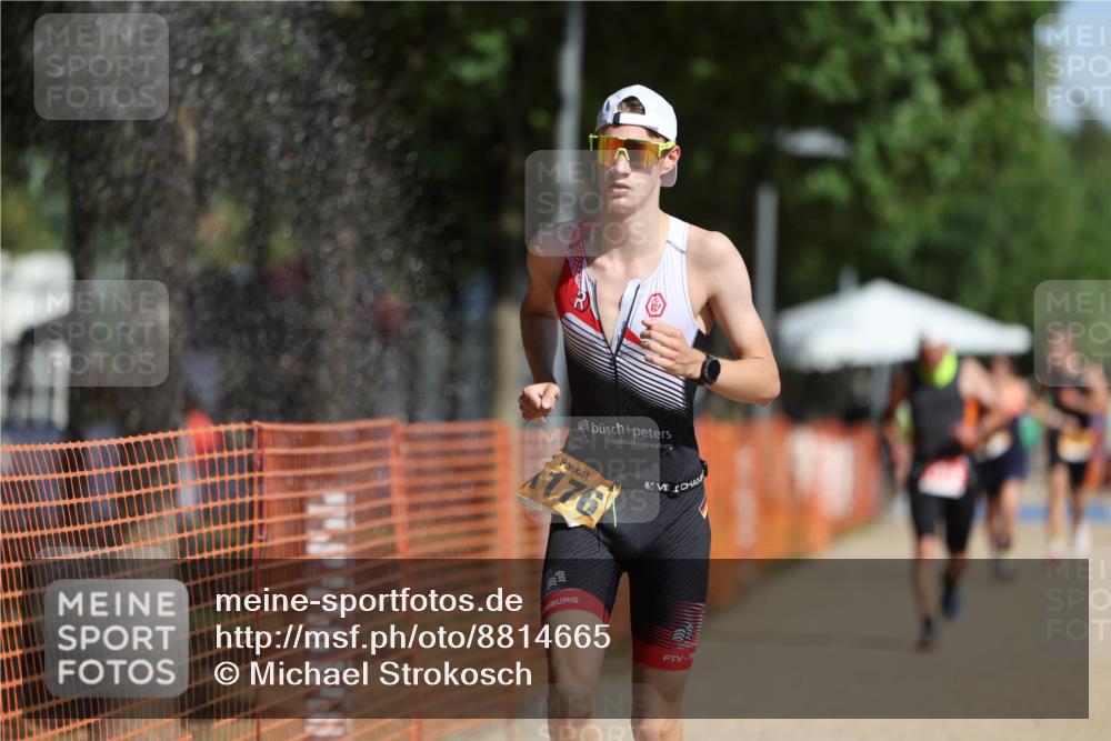 07.09.2025 - 19. Norderstedt Triathlon Michael Strokosch http://msf.ph/oto/8814665 07.09.2025 11:44:05 Laufen 1174, 1176, 1195, 1203, 1219 meine-sportfotos.de