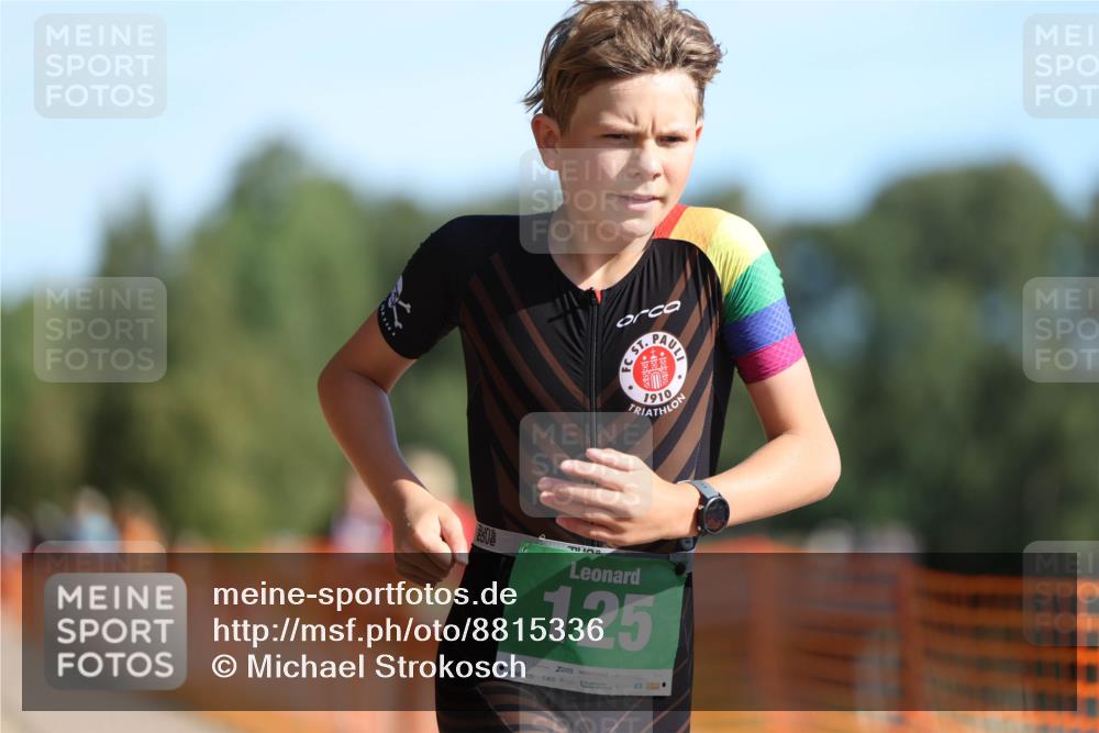 07.09.2025 - 19. Norderstedt Triathlon Michael Strokosch http://msf.ph/oto/8815336 07.09.2025 10:46:11 Laufen 125 meine-sportfotos.de