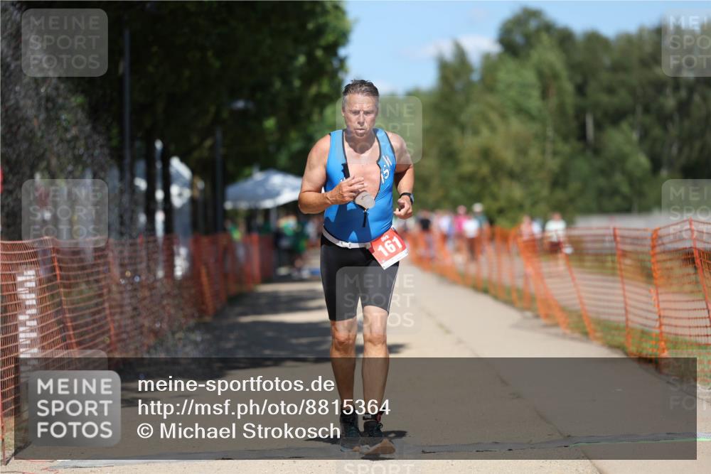 07.09.2025 - 19. Norderstedt Triathlon Michael Strokosch http://msf.ph/oto/8815364 07.09.2025 13:37:08 Laufen 161 meine-sportfotos.de