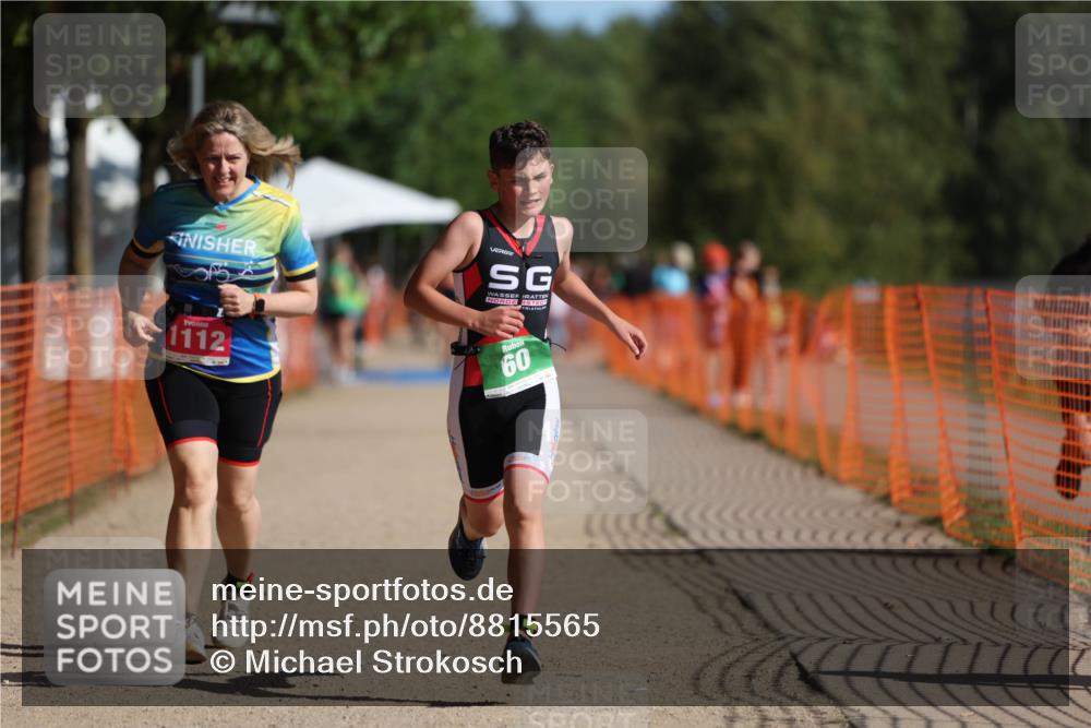 07.09.2025 - 19. Norderstedt Triathlon Michael Strokosch http://msf.ph/oto/8815565 07.09.2025 10:46:31 Laufen 60, 1112 meine-sportfotos.de