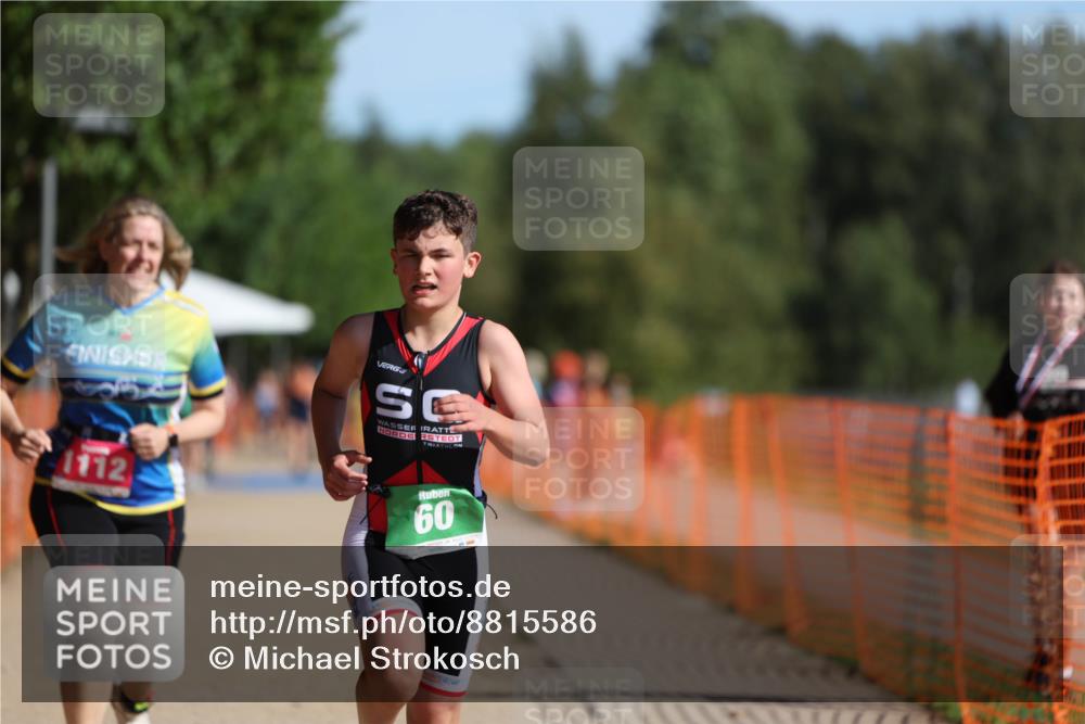 07.09.2025 - 19. Norderstedt Triathlon Michael Strokosch http://msf.ph/oto/8815586 07.09.2025 10:46:32 Laufen 60, 1112 meine-sportfotos.de