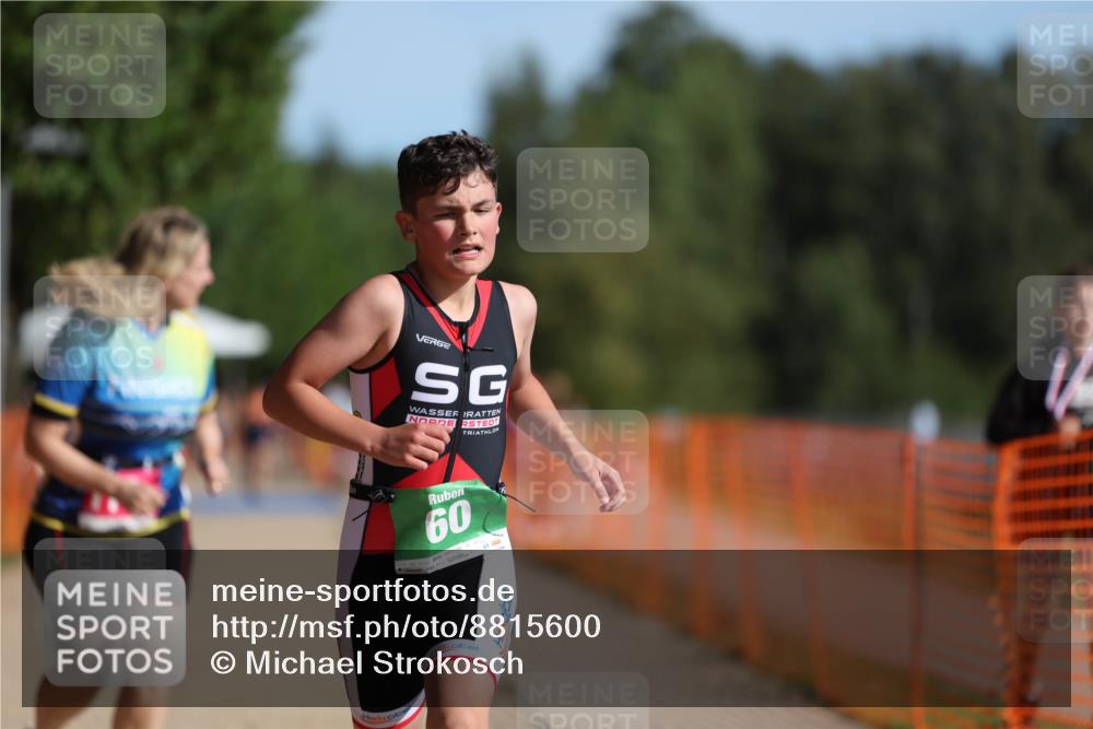 07.09.2025 - 19. Norderstedt Triathlon Michael Strokosch http://msf.ph/oto/8815600 07.09.2025 10:46:32 Laufen 60, 1112 meine-sportfotos.de